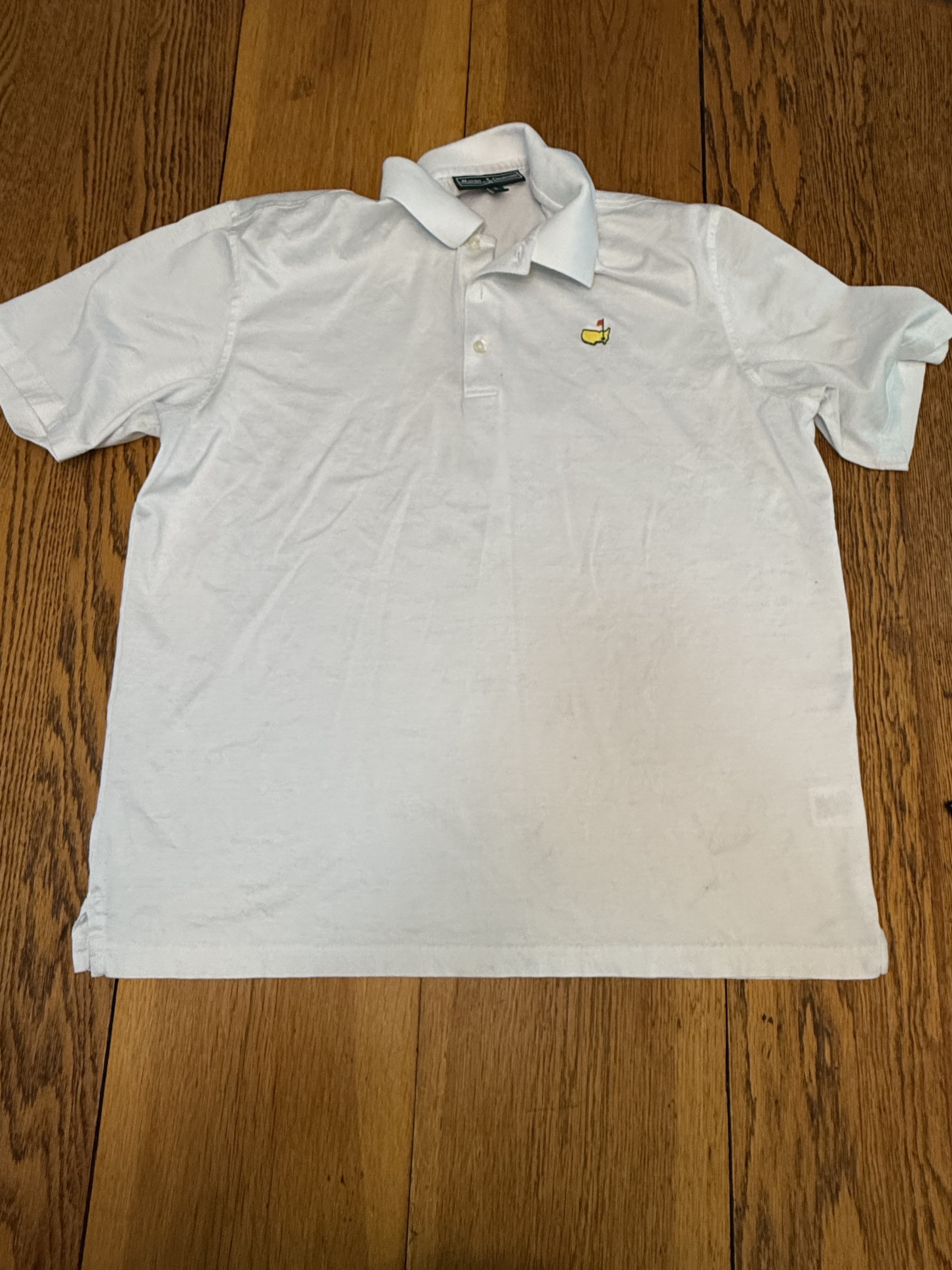 Masters Golf Shirt Mens Large Augusta National Polo Tee Embroidered Tournament